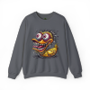 Psycho Duck Crewneck Sweatshirt – Crazy Cartoon Style
